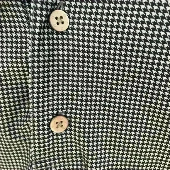FootJoy Mens Rivercrest Golf Club Small Houndstooth Logo Polo Shirt XL - Picture 3 of 7